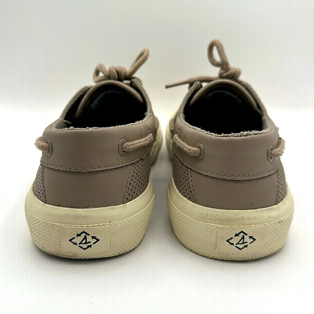 Sperry Mens Boat Shoes Soletide 2-Eye Seacycled Mens Size 8